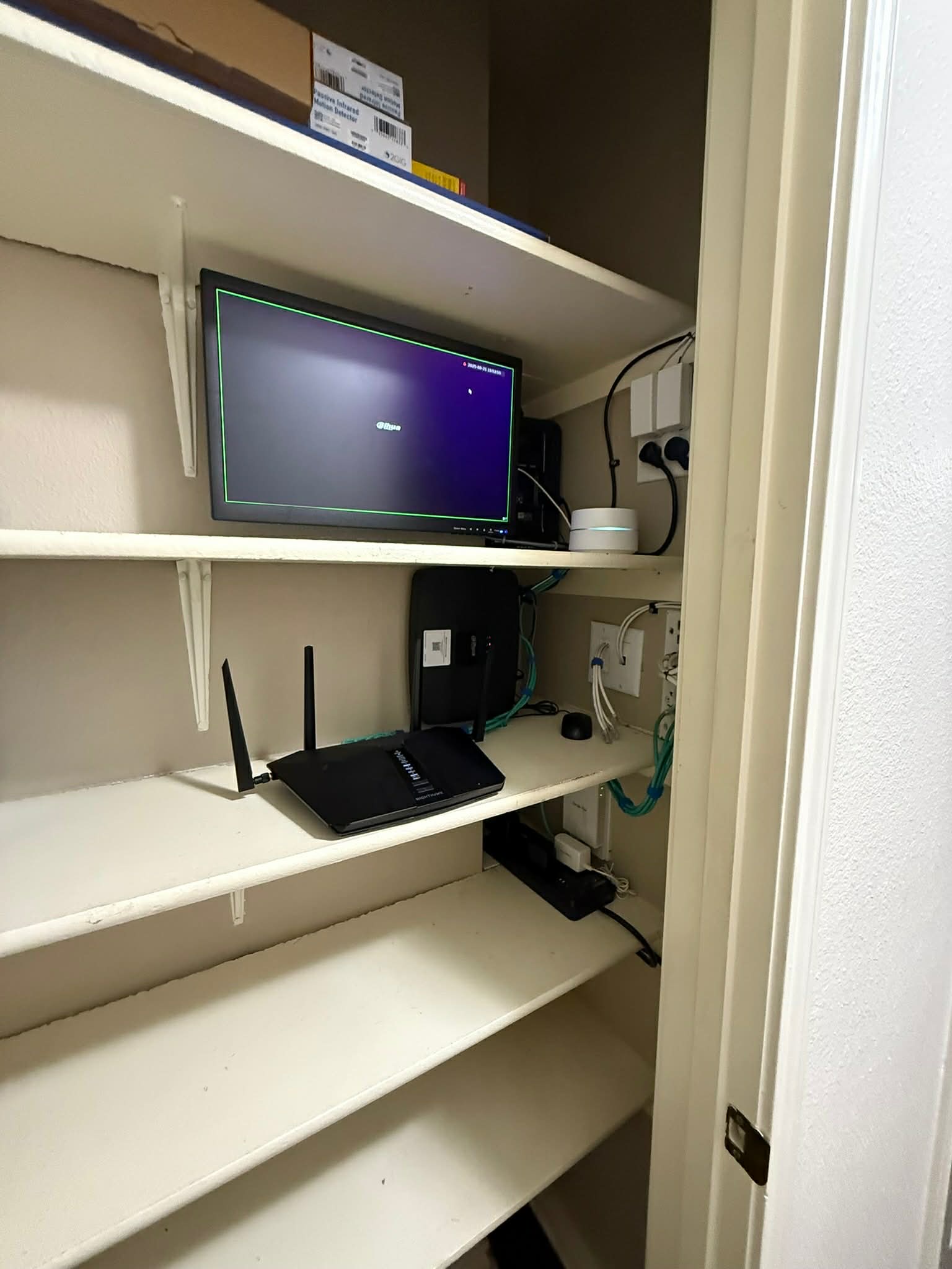 Structured cabling work