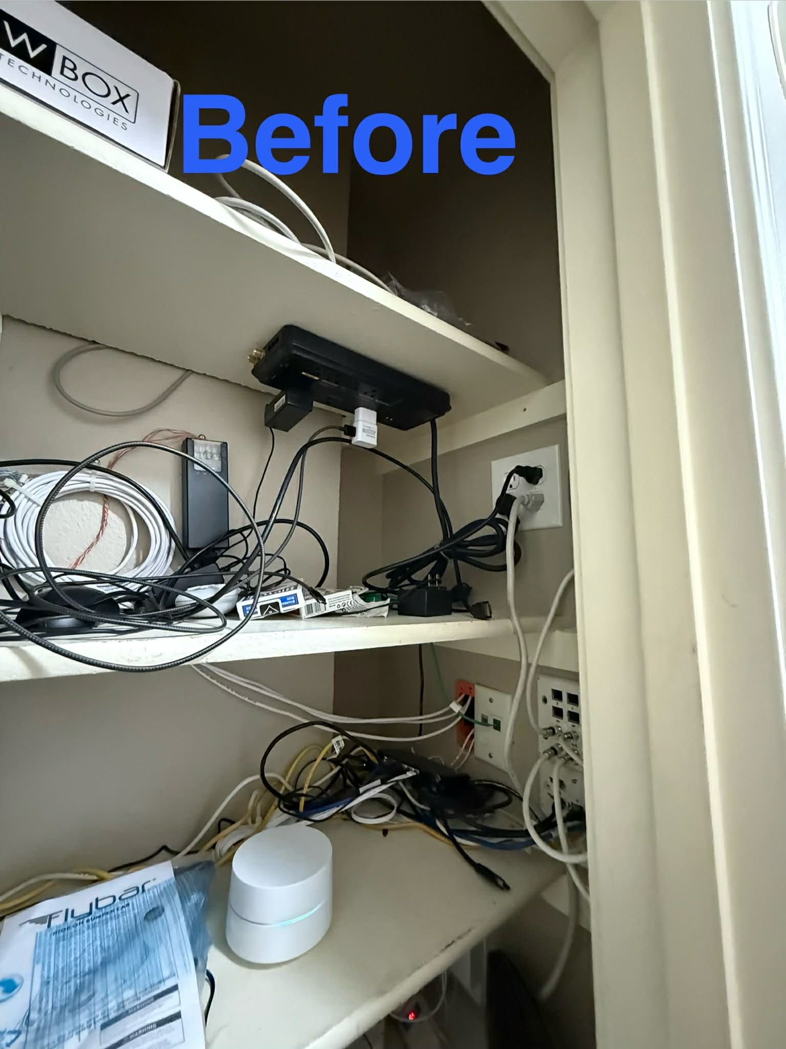 Shield Alarm technician installing security equipment